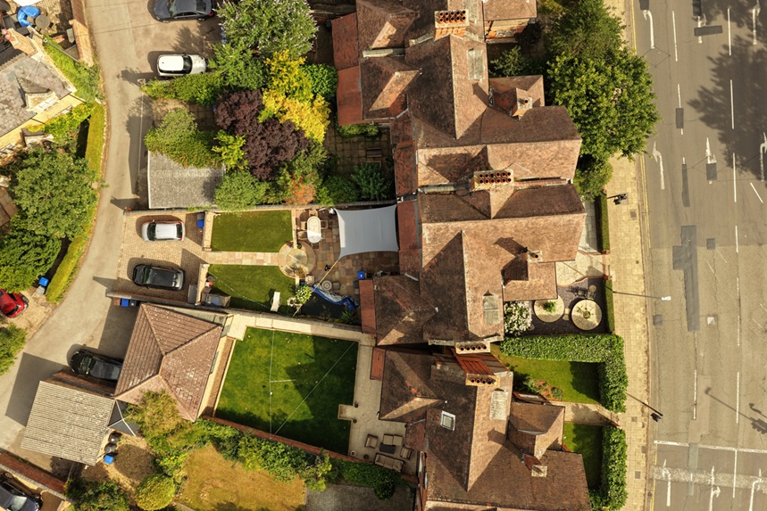 Residential drone inspection 2